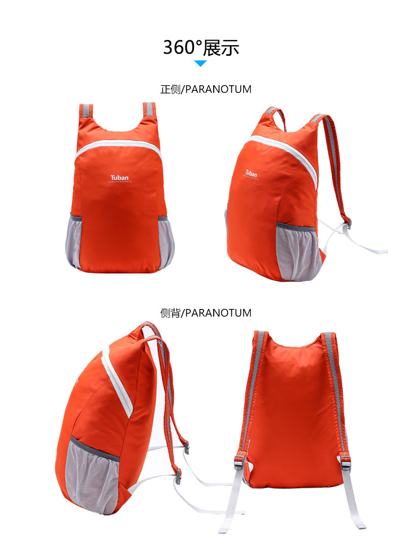 Lightweight waterproof Nylon Foldable Backpack