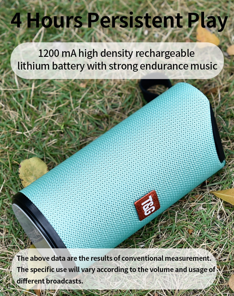 Wireless Stereo Bluetooth Bass Speaker