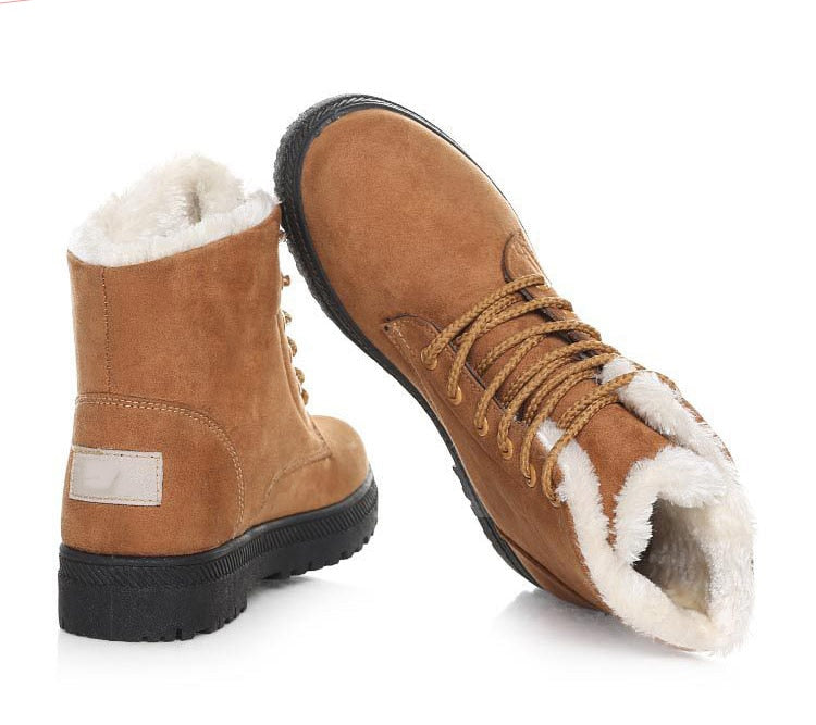 Warm Snow Boots with fur plush Insole for women