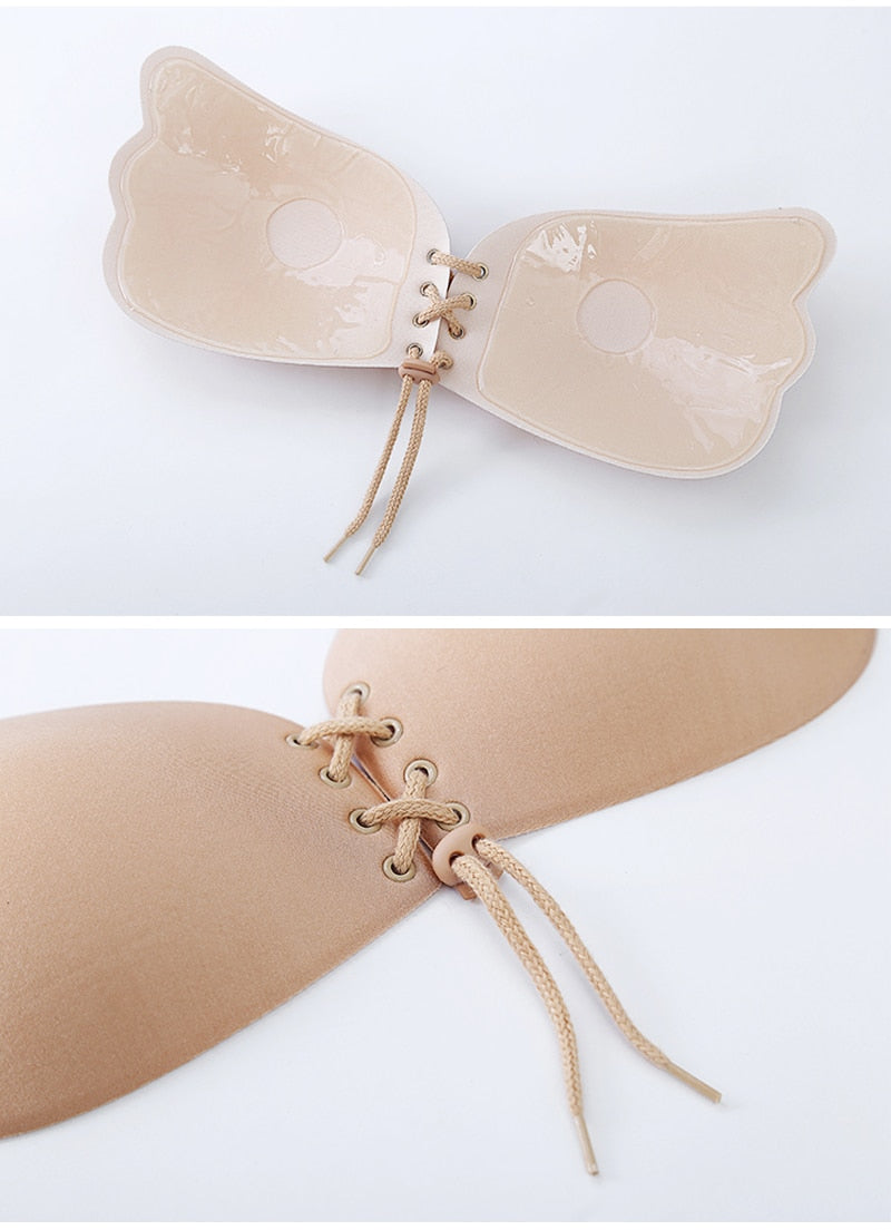 Women Invisible Bra Super Push Up