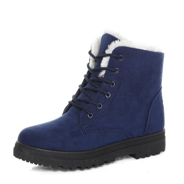 Warm Snow Boots with fur plush Insole for women