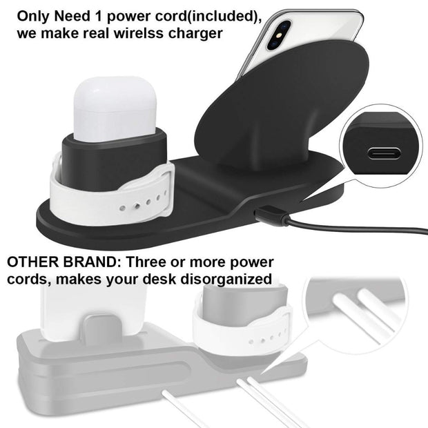 3 in 1 Wireless Charging Stand