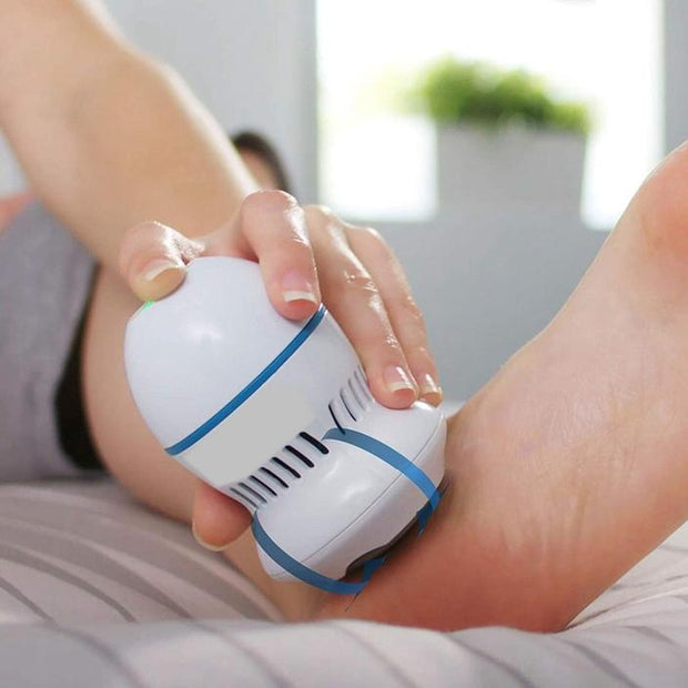 Electric Callus Remover with Built-In Vacuum